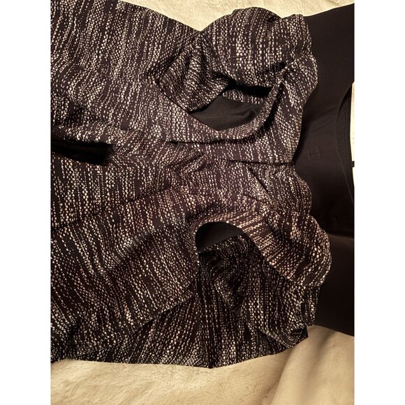 Lululemon Men's Activewear Peloton T.H.E Short Black and white size Medium - Picture 5 of 8